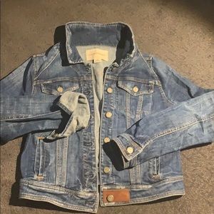 Anthropologie Pilco Medium Denim Jacket